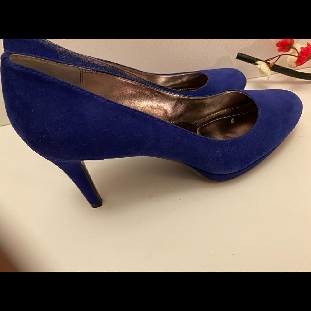Calvin Klein women’s pump heels suede shoes